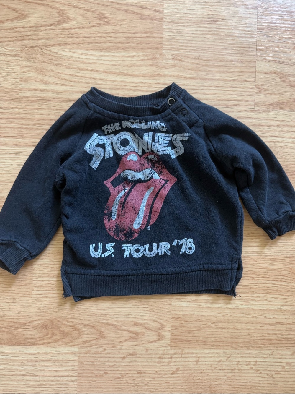 The Rolling Stones US Tour '78 Baby Sweatshirt 3-6M